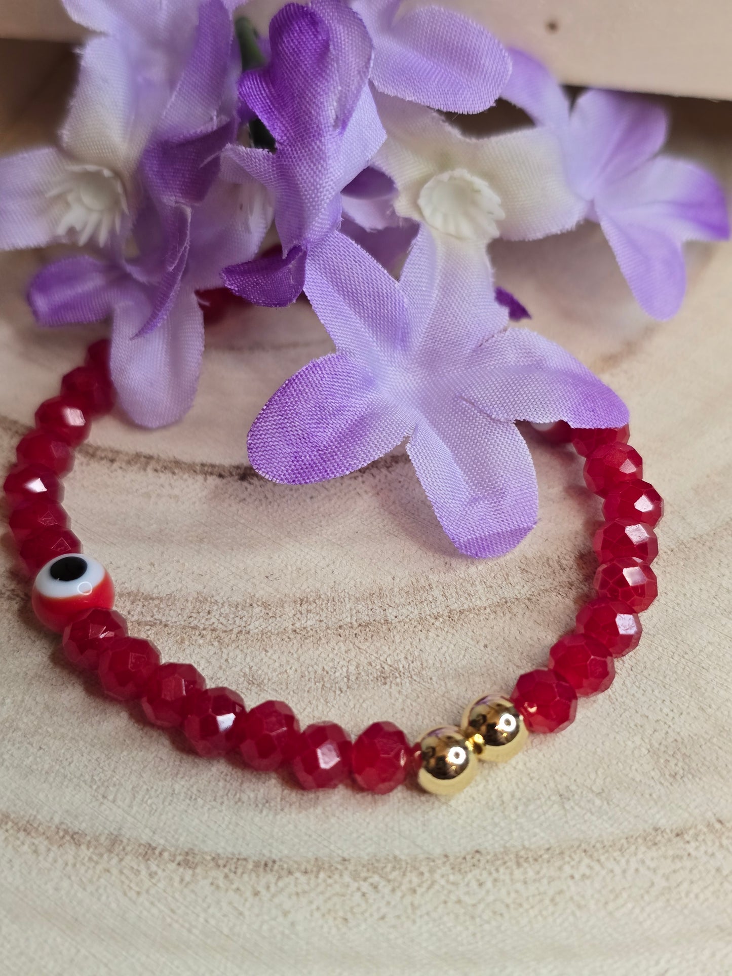 Red beaded Protective Bracelet