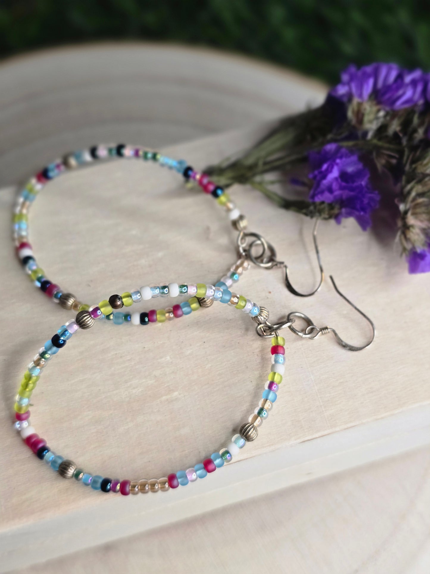 Seed beaded Earrings