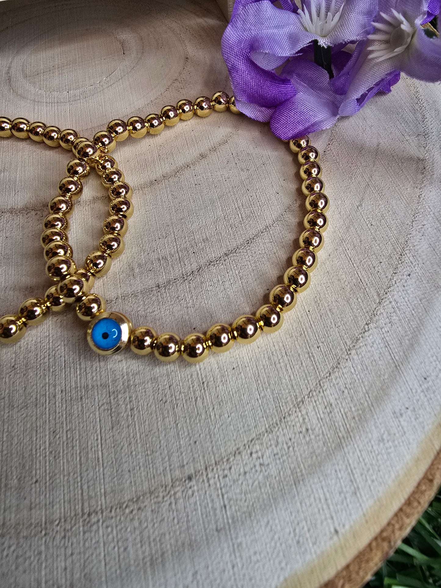 Gold Evil eye Bracelets